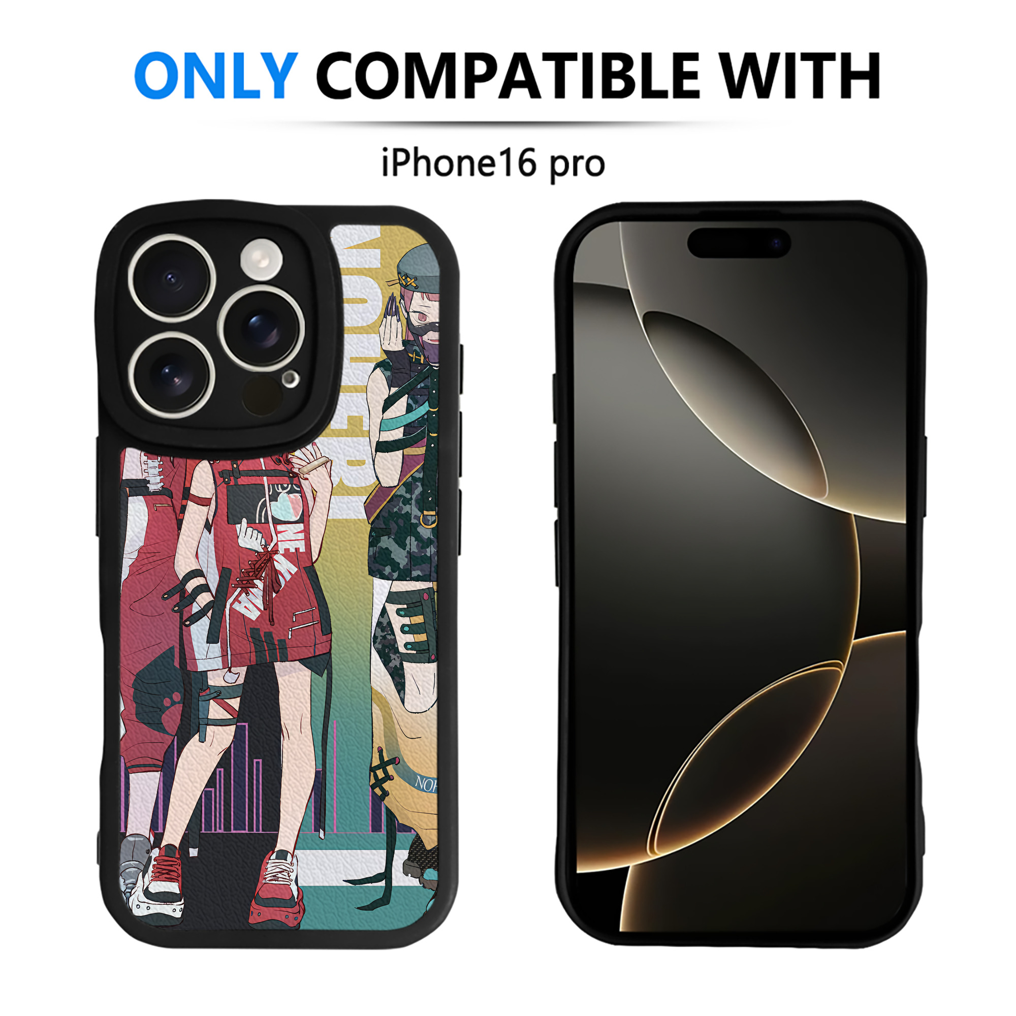 （画像用） ハイキュー!! Haikyu!! 【iPhone 16シリーズ対応】シリコンスマホケース（レザー調） 材質：シリコン